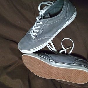 Grey Low Vans